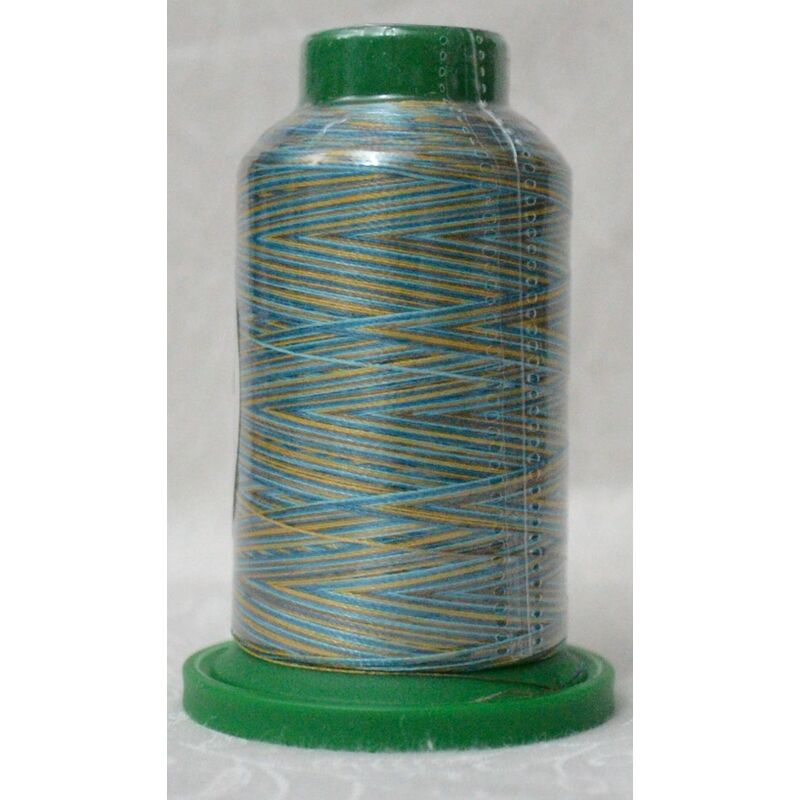 ISACORD 40 #9978 Variegated EGYPTIAN TURQUOISE 1000m Machine Embroidery Sewing Thread