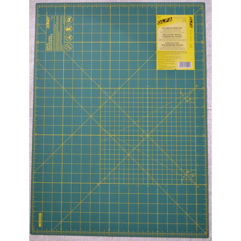 Olfa Cutting Mat, 18 x 24", Self Healing, 1" Grid RM-SG 9881