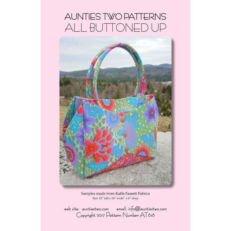 All Buttoned Up by Aunties Two (Pattern & Instructions)