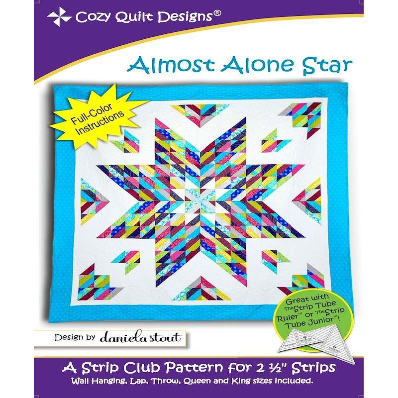 Almost Alone Star Quilt Pattern by Cozy Quilt Designs (Pattern & Instructions)