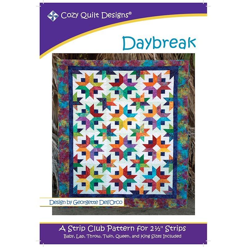 Daybreak Quilt Pattern by Cozy Quilt Designs (Pattern & Instructions)