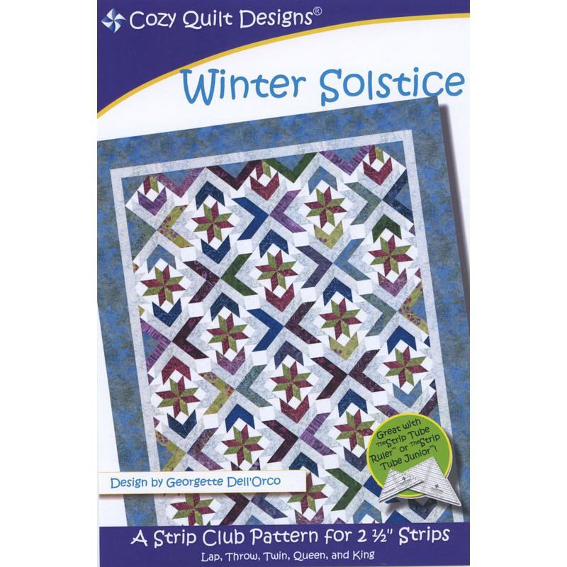 Winter Solstice Quilt Pattern by Cozy Quilt Designs (Pattern & Instructions)