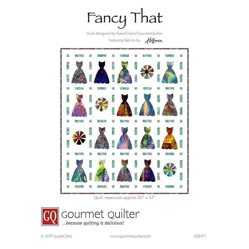 Fancy That Quilt Pattern by Gourmet Quilter (Pattern & Instructions)