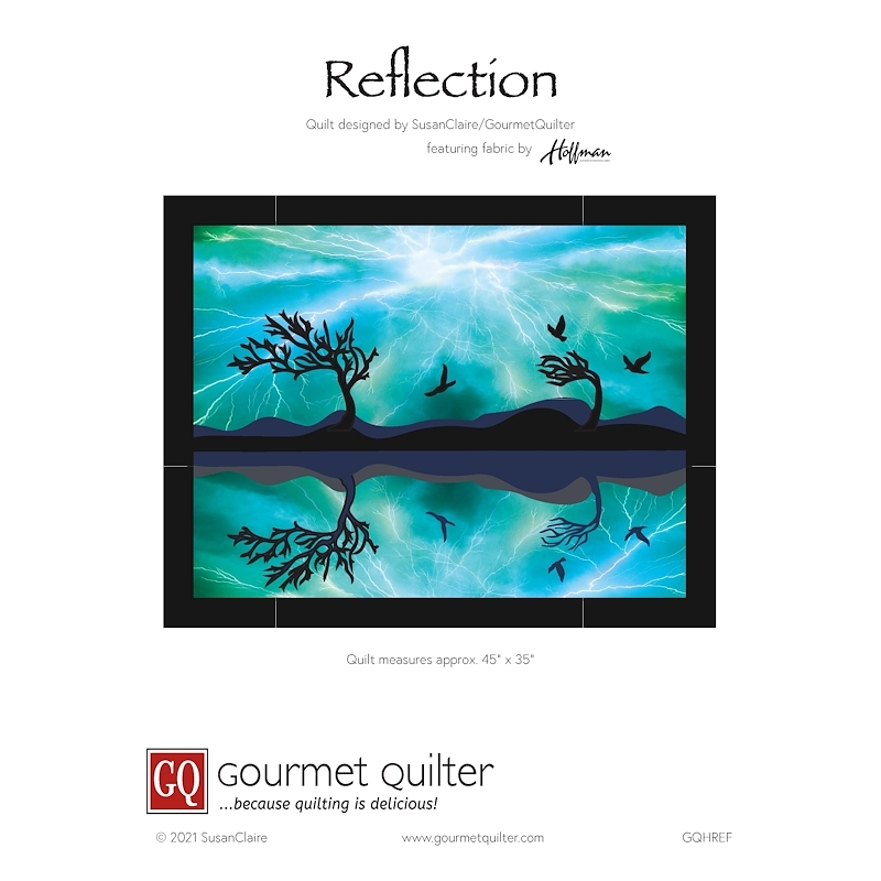 Reflection Quilt Pattern by Gourmet Quilter (Pattern & Instructions)