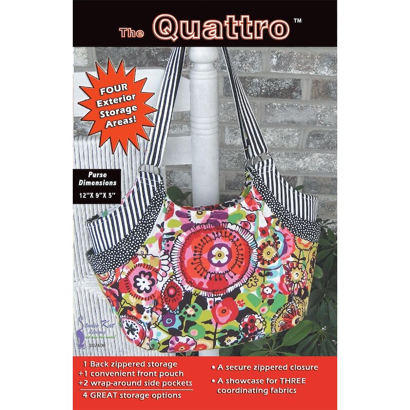 The Quattro Bag by Studio Kat Designs (Pattern & Instructions)