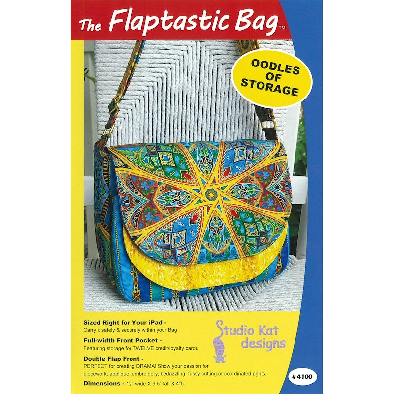 The Flaptastic Bag by Studio Kat Designs (Pattern & Instructions)