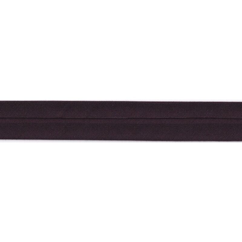BURGUNDY 25mm Polycotton Standard (Single Fold) Bias Binding, Sold by the Metre