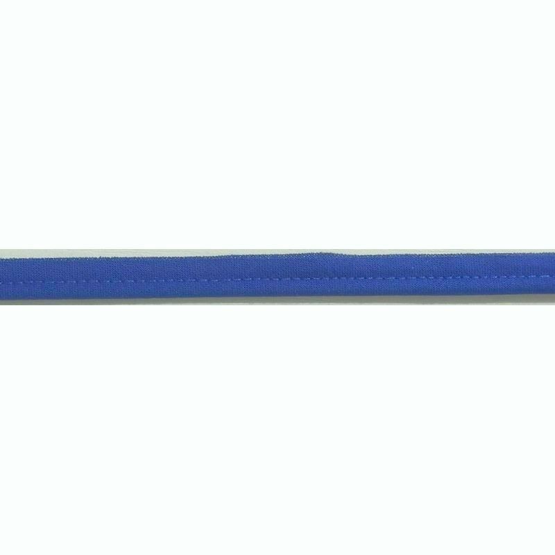 BLUE Cotton Piping 10mm Wide with 2.5mm Cord per Metre