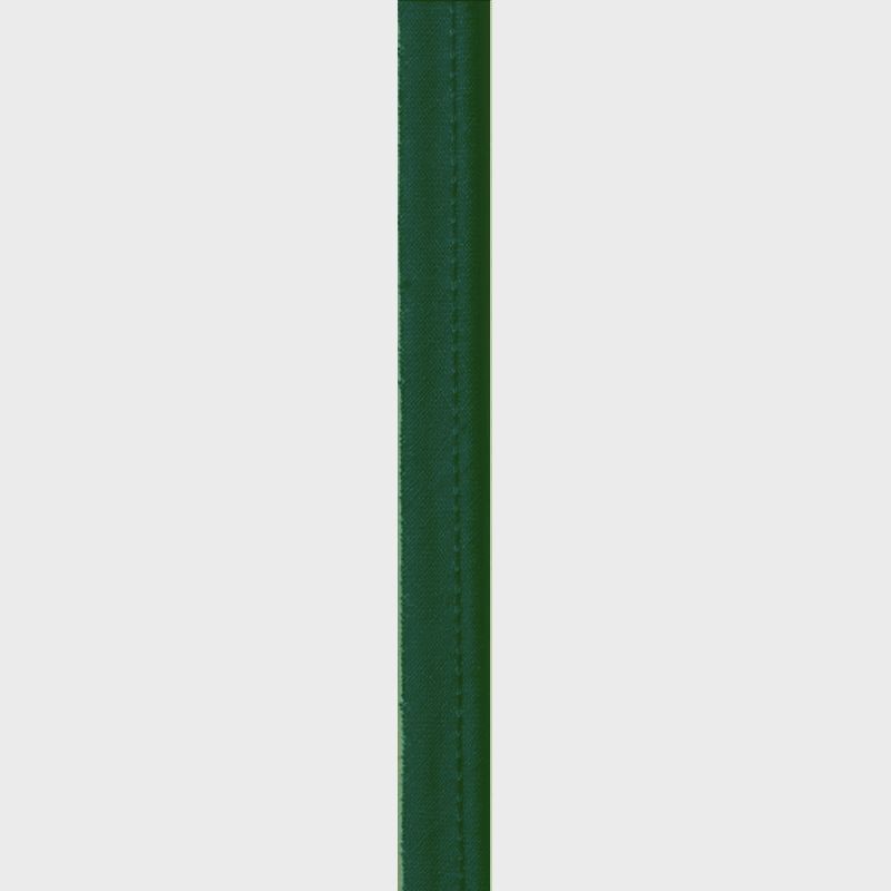 BOTTLE GREEN Cotton Piping 15mm Wide with 4mm Cord Per Metre