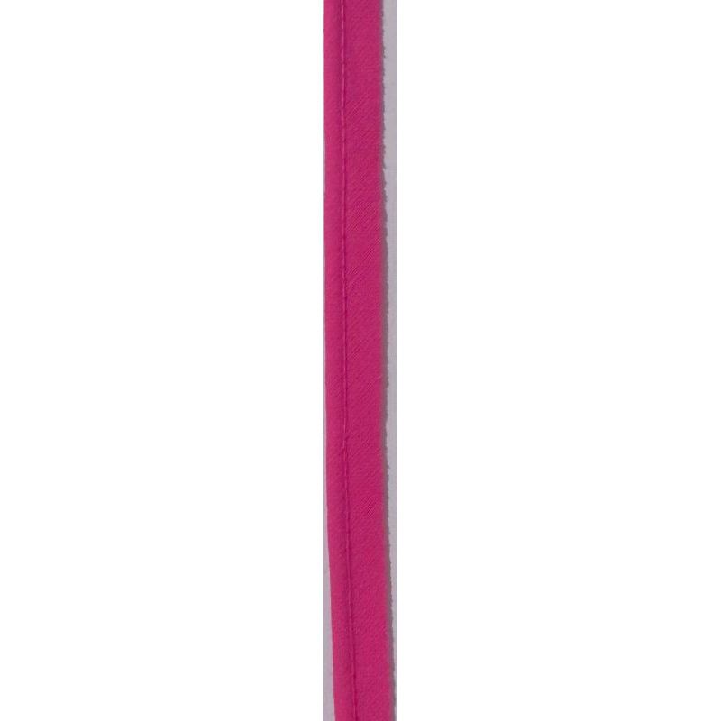 HOT PINK Cotton Piping 15mm Wide with 4mm Cord Per Metre