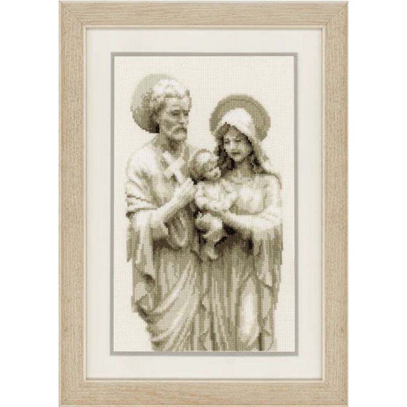 Vervaco JOSEPH, JESUS & MARY Counted Cross Stitch Kit PN-0021848