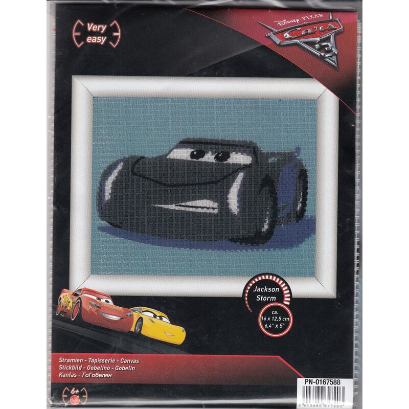 Vervaco DISNEY CARS JACKSON STORM Tapestry Kit PN-0167588