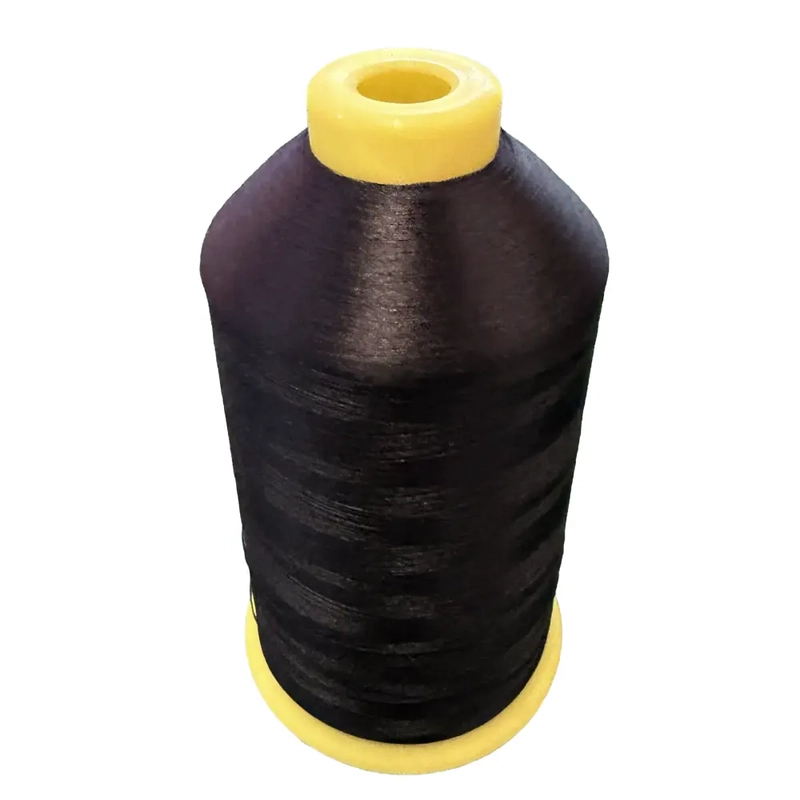 BLACK Textured Polyester Looper Thread 150D/1, 250g Cone