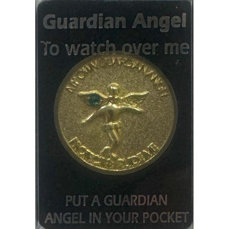 Pocket Token Gold Colour, May Birthstone