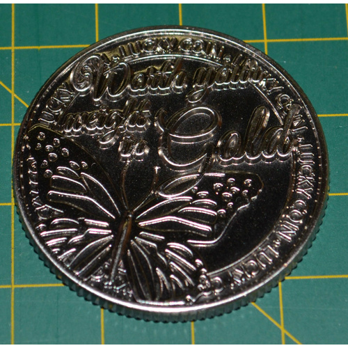 Lucky Coin, Worth Your Weight In Gold, 35mm Diameter, A Beautiful Gift Idea