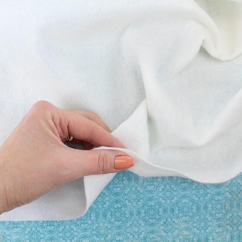 60cm REMNANT Wunder Permafix Fusible Batting / Wadding, 90cm Wide