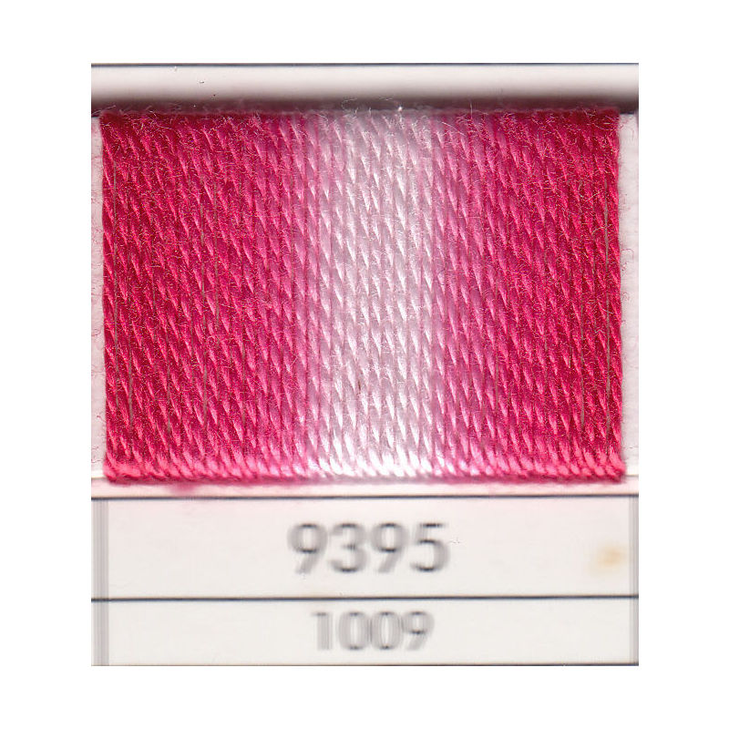 Presencia Finca Perle 5 Egyptian Cotton, 10 Gram, 9395 Shaded Dark Pink