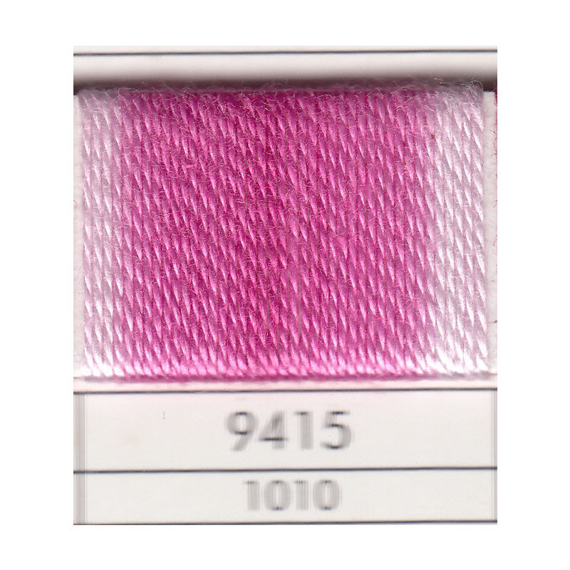 Presencia Finca Perle 5 Egyptian Cotton, 10 Gram, 9415 Shaded Rose