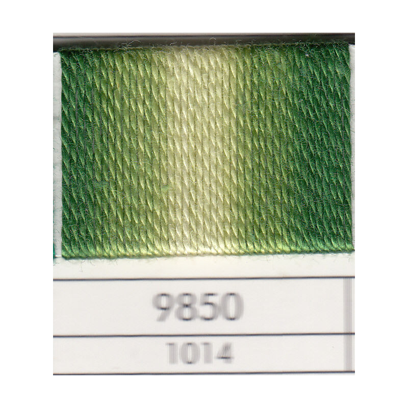 Presencia Finca Perle 5 Egyptian Cotton, 10 Gram, 9850 Shaded Avocado Green