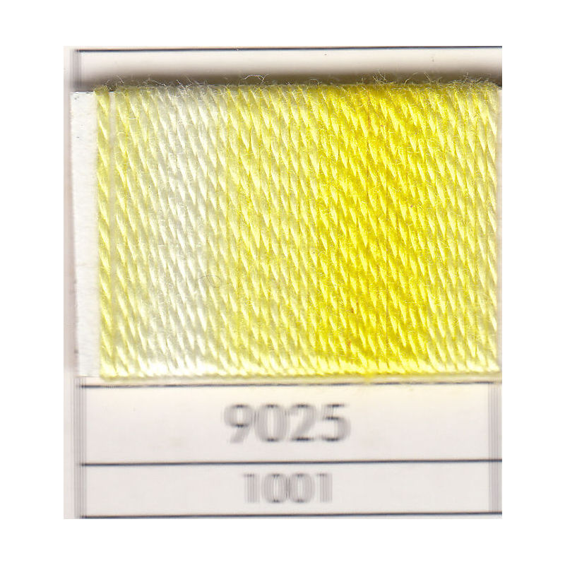 Presencia Finca Perle 16 Egyptian Cotton, 10g, Variegated 9025, Shaded Light Yellow