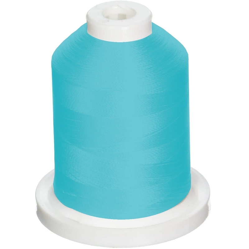 Robison Anton Rayon #2518 Indian Ocean Blue 1000m Embroidery Thread 40wt