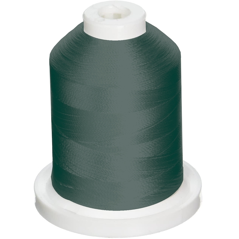 Robison Anton Rayon #2734 Pro Dark Green 1000m Embroidery Thread 40wt