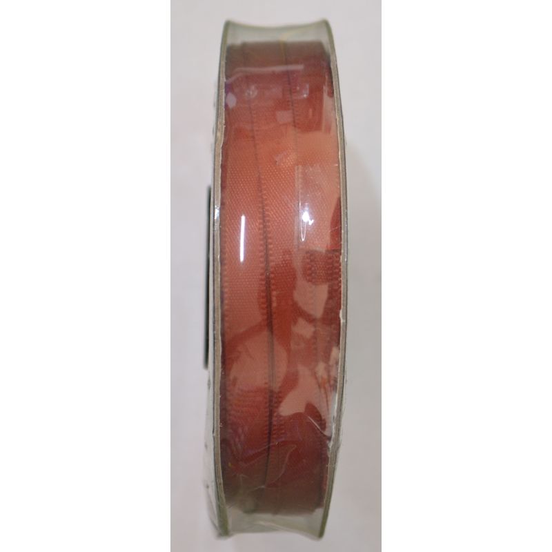 Uni-Ribbon Double Sided Satin Ribbon, 6mm, 88 RUST, Full 40 Metre Roll