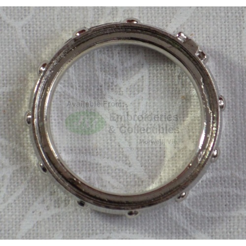Rosary Ring With Bearings #17, Outer Ring Rotates
