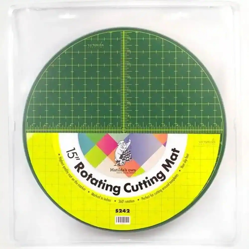 Matilda's Own Rotating Cutting Mat - 15in Diameter