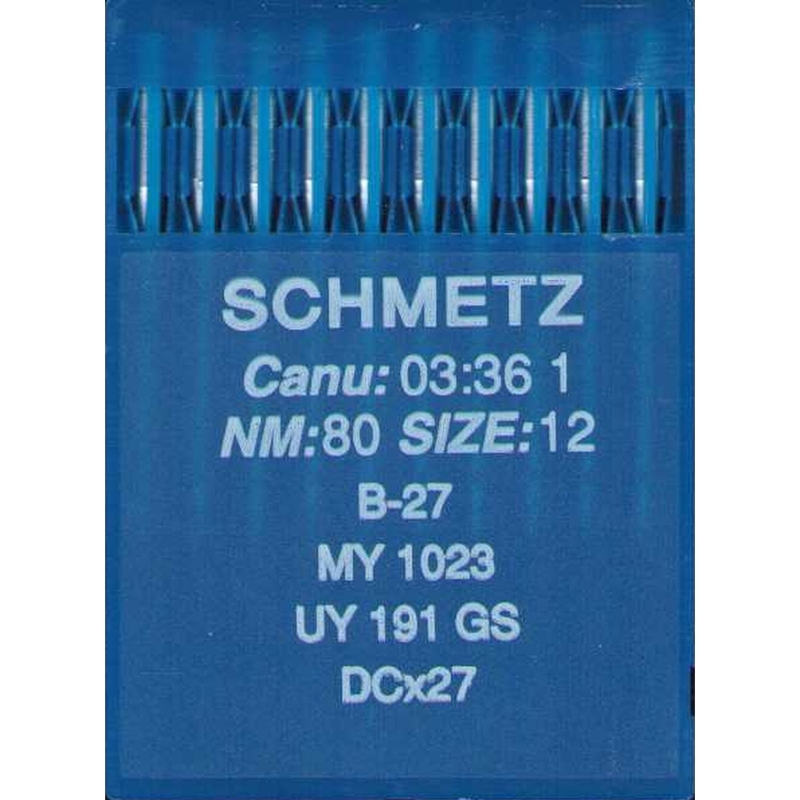 Schmetz SC03.36 (also known as CANU 03:36 or system B-27) Pack of 10 Needles