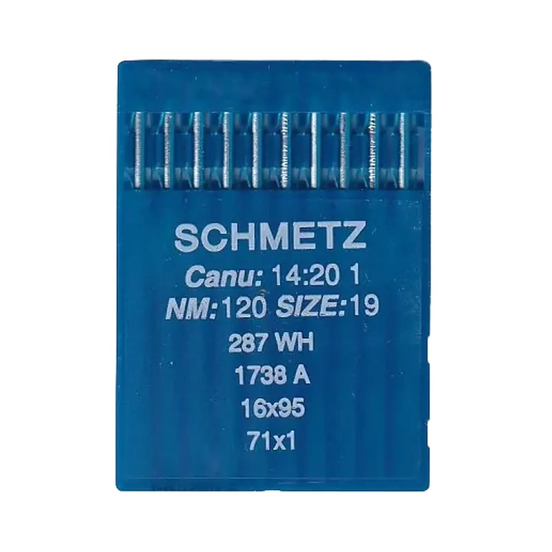 Schmetz Industrial Needles pack of 10 Size 120/19, 16x95, 287WH, 71x1