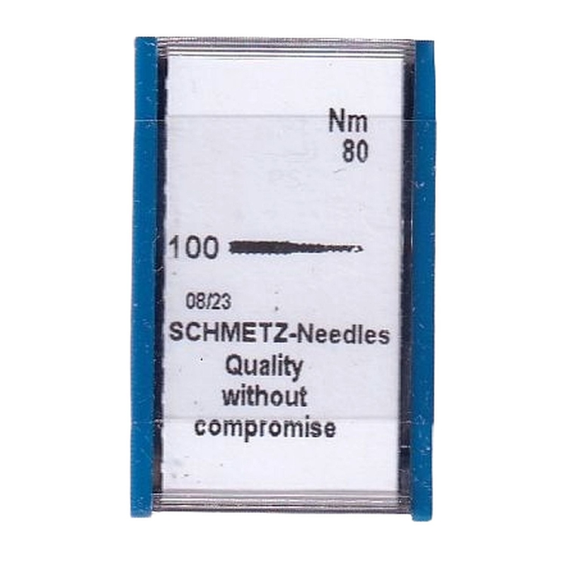 Schmetz Universal Machine Needles, Size 80 / 12, Pack of 100 Needles