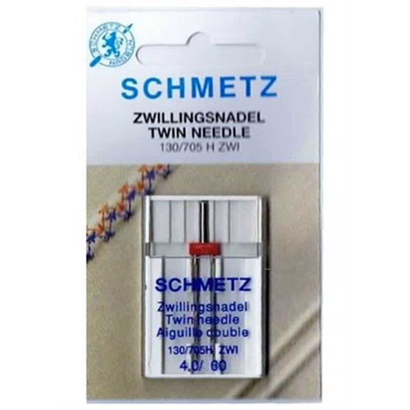 Schmetz TWIN Sewing Machine Needle Size 4.0/80