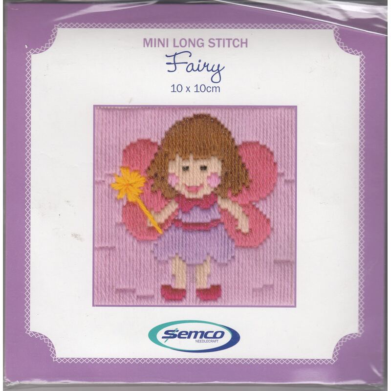 Semco FAIRY Mini Long Stitch Kit 10cm x 10cm