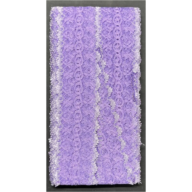 Semco LILAC Feather Edge Eyelet Lace, 37mm x 15m