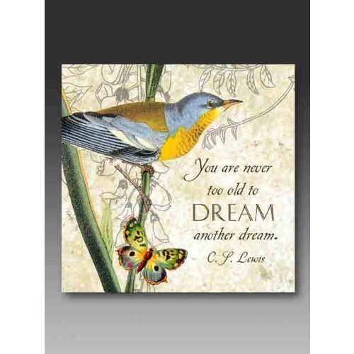 Seagulls Studios Hearts Songs, Hearts Dream Wall Plaque, 5" x 5", 125 x 125mm