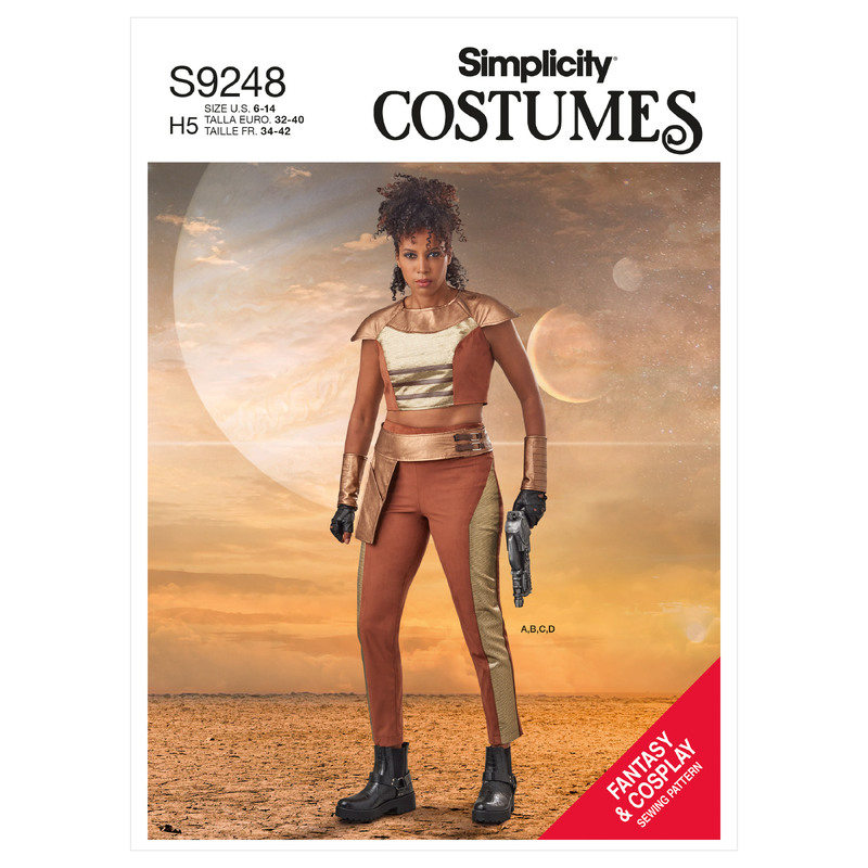 S9248 MISSES' COSTUME Simplicity Sewing Pattern 9248