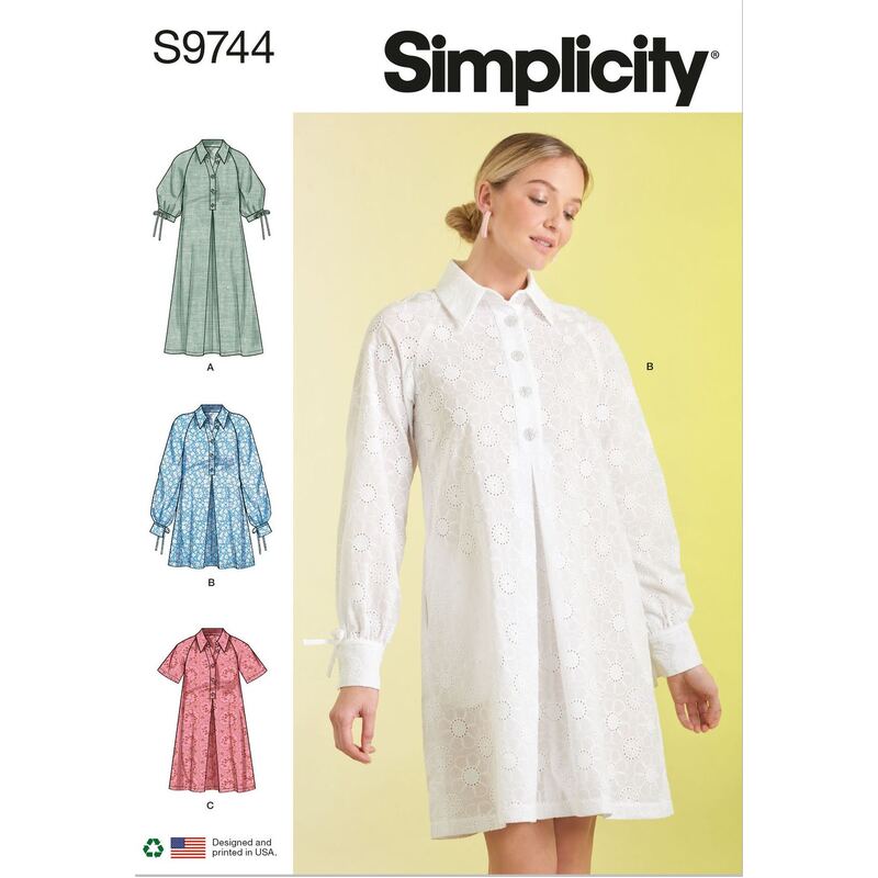 Simplicity Sewing Pattern S9744Y5 Misses' Dresses Sizes 18-26