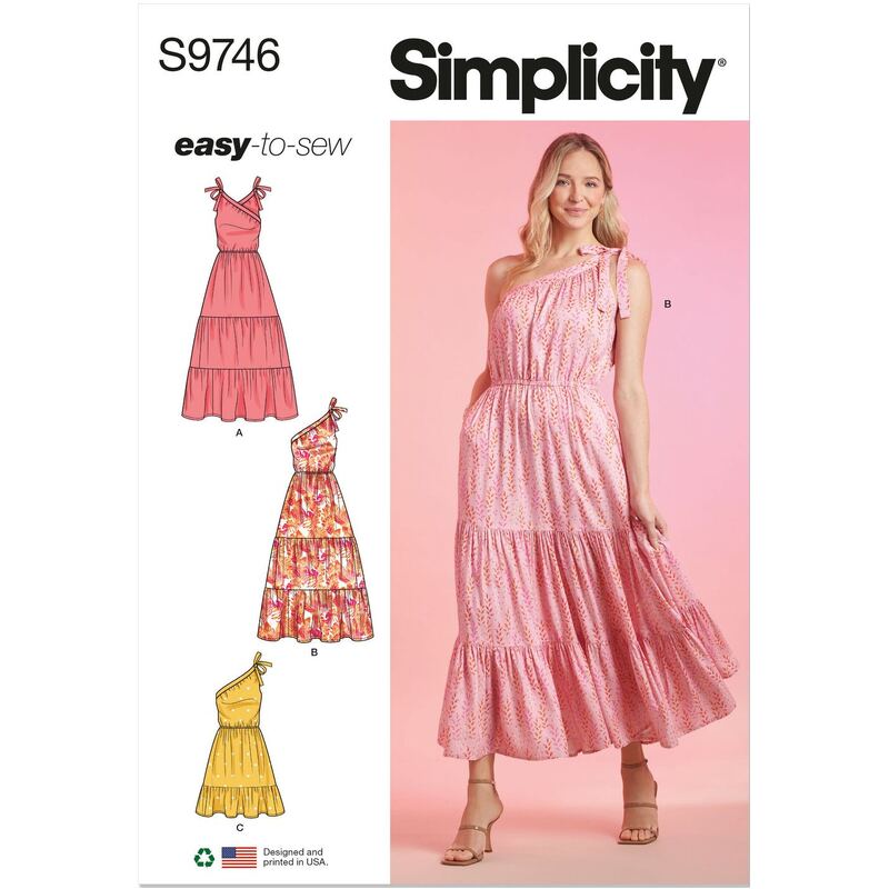 Simplicity Sewing Pattern S9746H5 Misses' Dresses Sizes 6-14