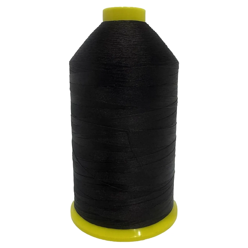 Amann Strongbond 40, VERY DARK BROWN #1003, Bonded Nylon Thread, 3500m Cone