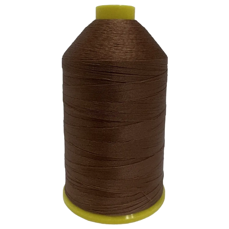 Amann Strongbond 40, BURNT ORANGE #3124, Bonded Nylon Thread, 3500m Cone