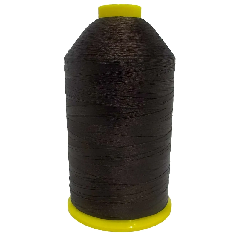 Amann Strongbond 40, DARK BROWN #3131, Bonded Nylon Thread, 3500m Cone