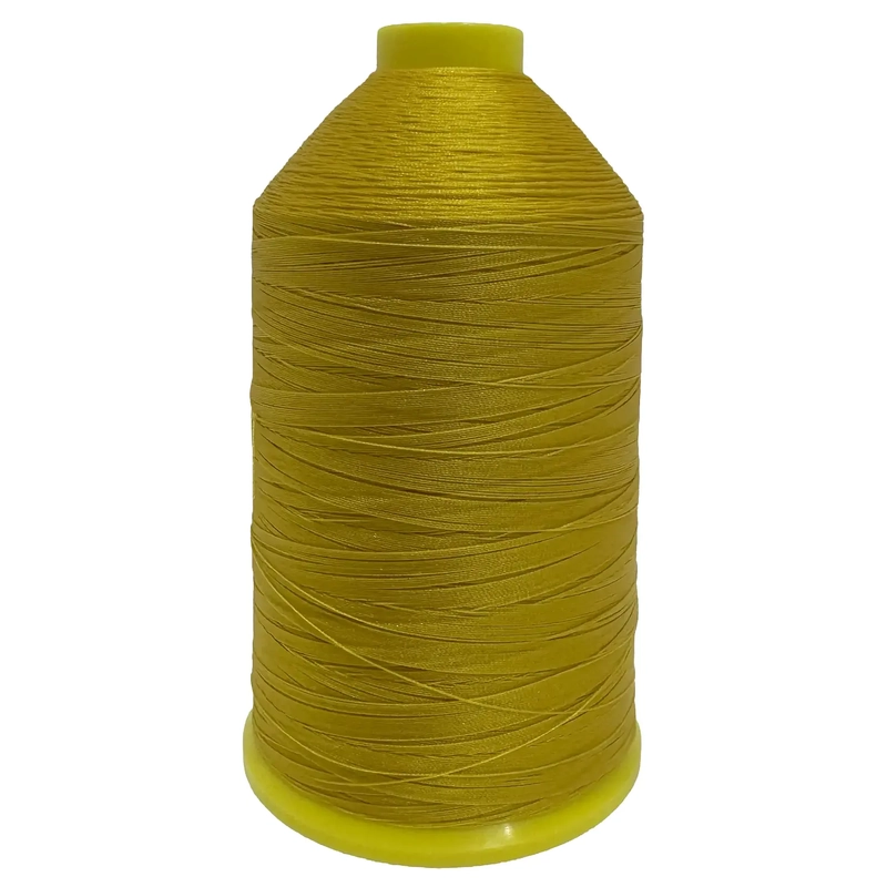 Amann Strongbond 40, GOLD #3329, Bonded Nylon Thread, 3500m Cone