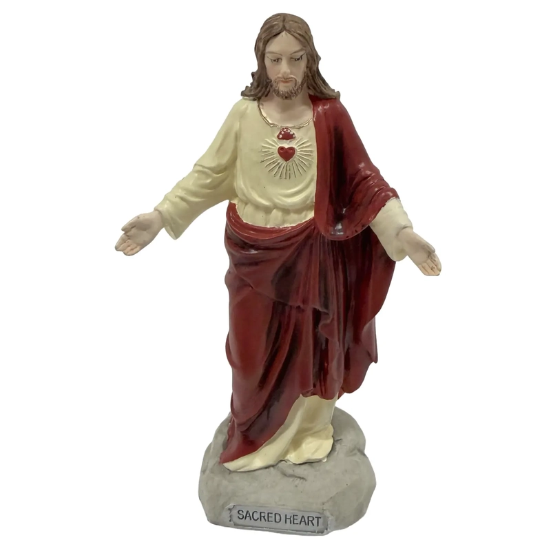 Veronese Mini Statue - Sacred Heart of Jesus, 88mm High