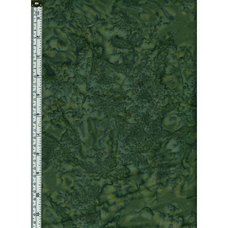 Batik Australia Tonal Batiks DARK GREEN, Hand Made, 110cm Wide Tone on Tone