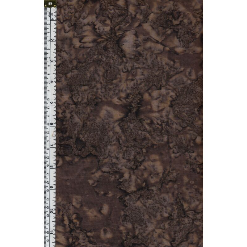 Batik Australia Tonal Batiks UMBER, Hand Made, 110cm Wide x 44cm REMNANT
