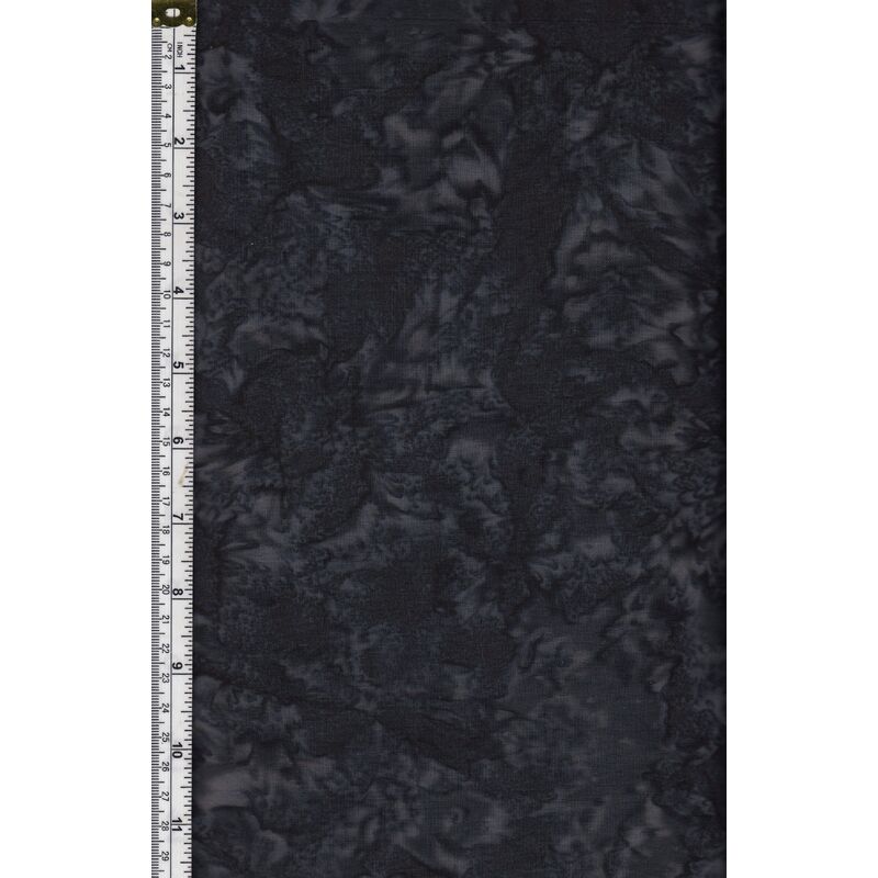 Batik Australia Tonal Batiks T-BLACK, 110cm Wide Per 50cm, Tone on Tone