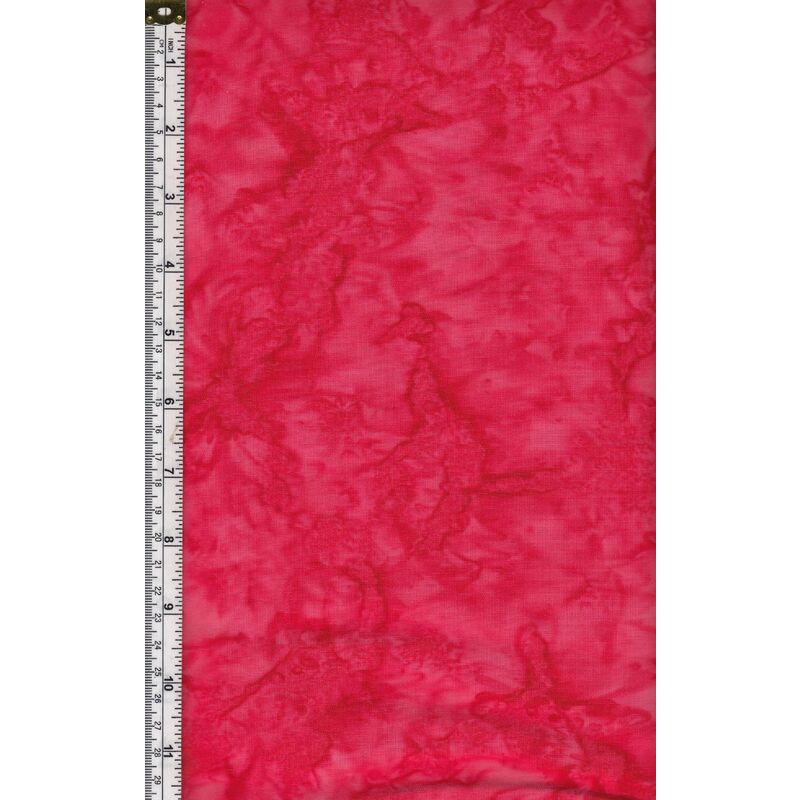 Batik Australia Tonal Batiks BRIGHT RED (T-69) 110cm Wide Cotton Fabric