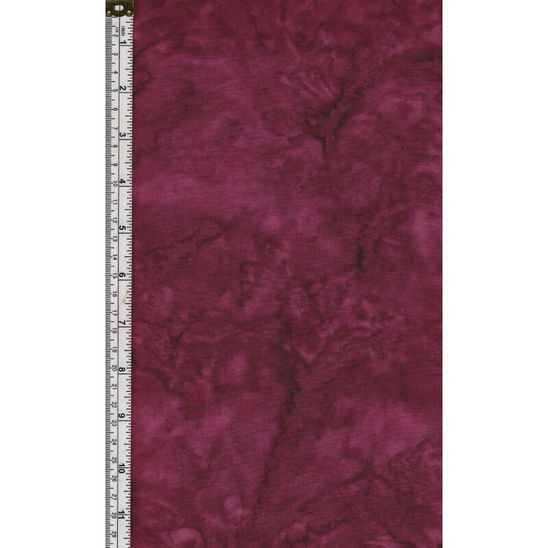 Batik Australia Tonal Batiks BURGUNDY 110cm Wide Cotton Fabric