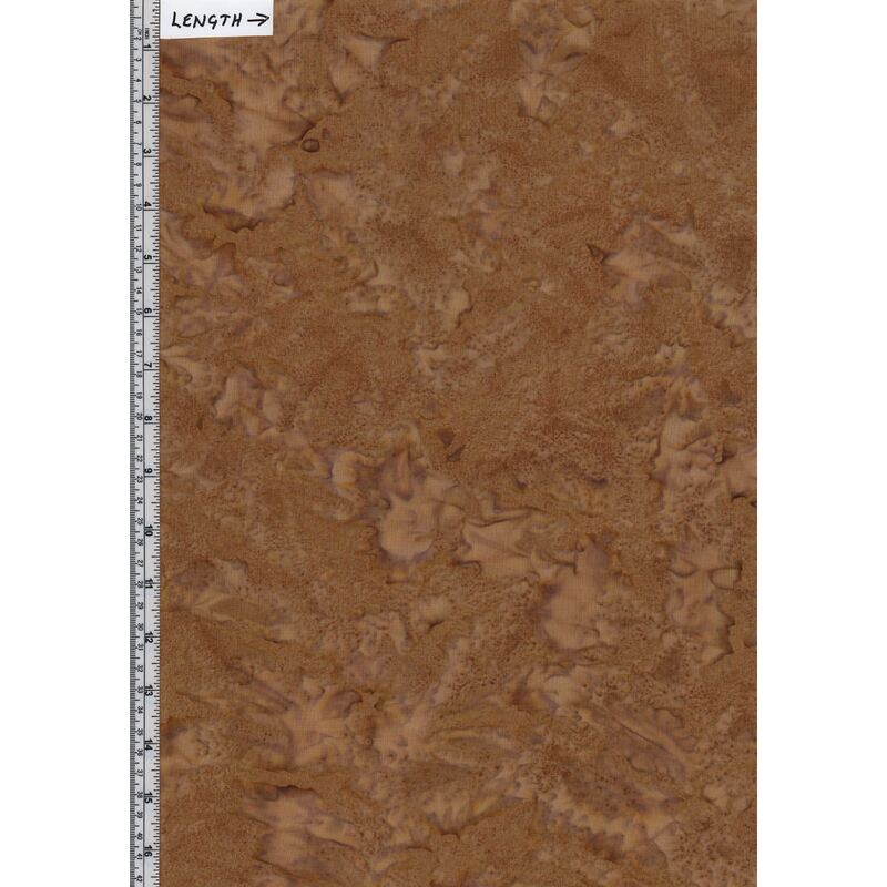 Batik Australia Tonal Batiks CARAMEL 110cm Wide Cotton Fabric